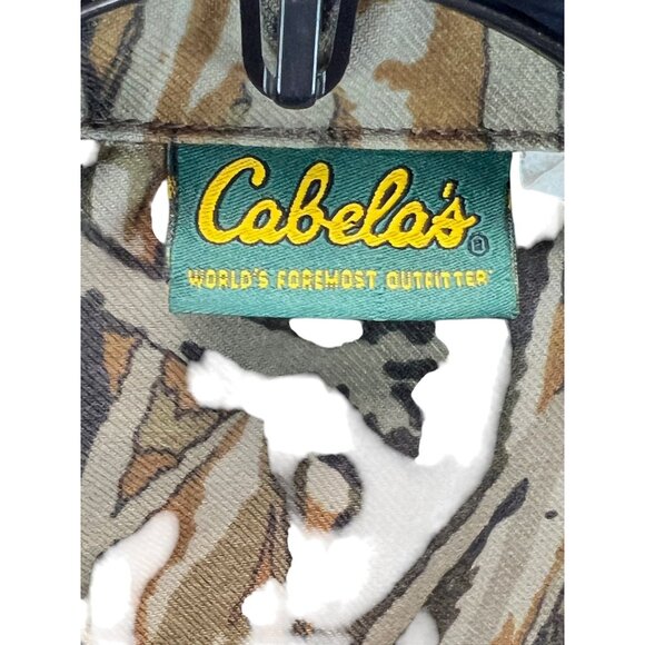 Cabela's Men's Camo Button-Down Long-Sleeve Shirt Hunting Outdoor Gorpcore L - Picture 4 of 8